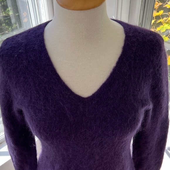 ARMANI EXCHANGE soft gorgeous mohair V-neck - Picture 6 of 8